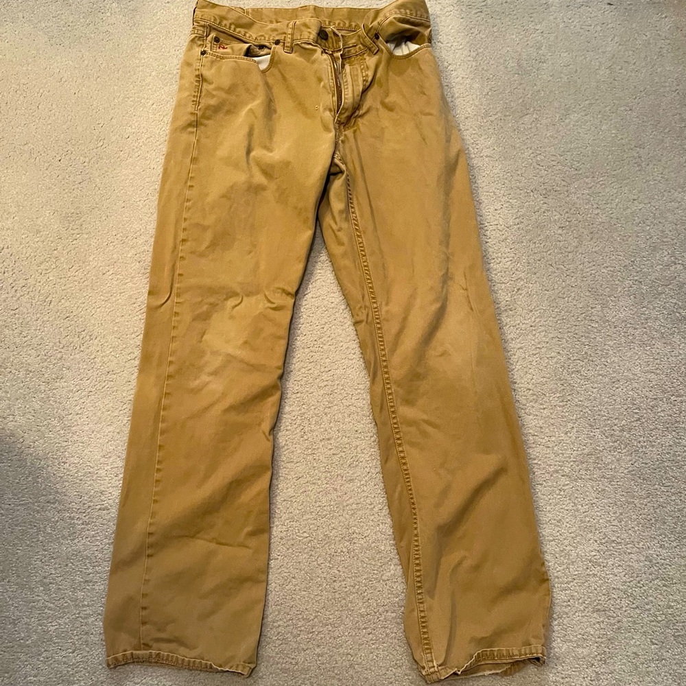 Ralph Lauren tan jeans